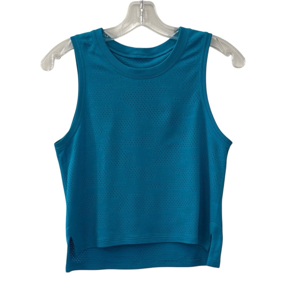 Lululemon Turquoise Tide Train To Be Tank Top